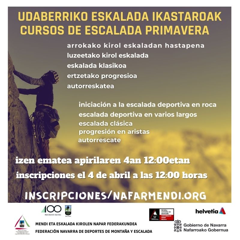 ACTUALIZADO CALENDARIO CURSOS PRIMAVERA